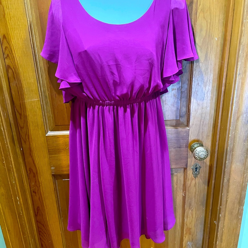 Torrid purple dress size 0